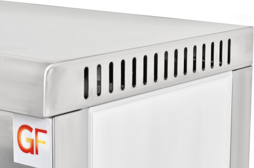 Salamandra Profesional Eléctrica 2000 W – Acero Inoxidable 18/10 – Temporizador 30 min – 50-300 °C – Uso Industrial Hostelería