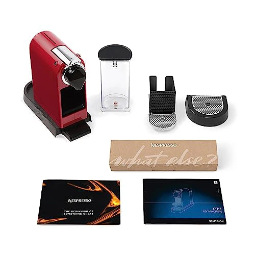 2025 Cafetera de cápsulas Krups Nespresso Pixie Redesign | Espresso y lungo | Estilo industrial | Bajo consumo energético | Apagado automático | Bandeja ajustable | Cápsulas reciclables | Modelo XN306T