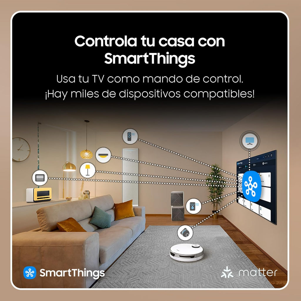 TV 55 Pulgadas Neo QLED QN90D 4K Mini LED con Resolución 4K Mejorada, Procesador NQ4 AI Gen2 con Inteligencia Artificial, Dolby Atmos, Q-Symphony y Motion Xcelerator 144 Hz