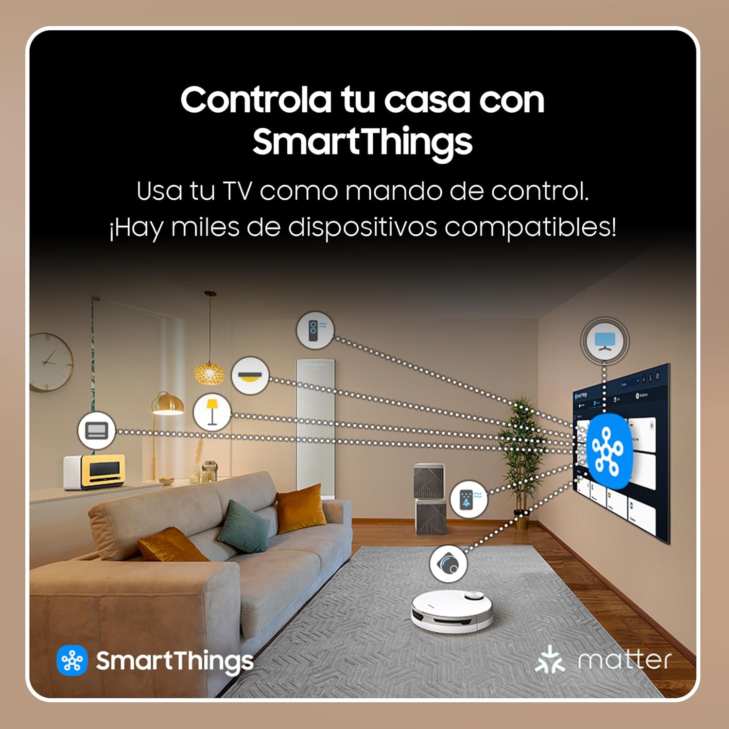 TV 55 Pulgadas Neo QLED QN90D 4K Mini LED con Resolución 4K Mejorada, Procesador NQ4 AI Gen2 con Inteligencia Artificial, Dolby Atmos, Q-Symphony y Motion Xcelerator 144 Hz