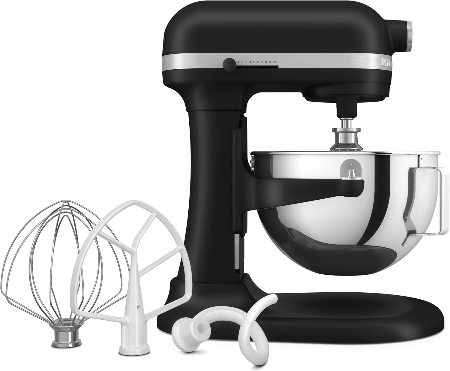 KitchenAid Heavy DUTY planeta z podnoszoną miską 5,2 l - czarny matowy 5 KSM55SXXEBM