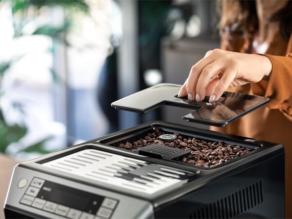 De'Longhi ECAM 44.666.B ELETTA Cappuccino, ECAM44.660.B, wysoki połysk czarny