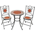 Conjunto De Mesa Ø 60cm + 2 Sillas Mosaico