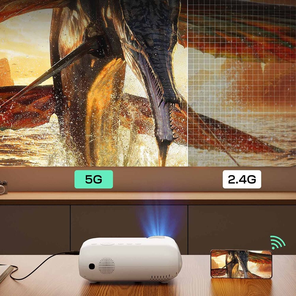 Przenośny projektor Yoton Y9, Full HD, 450 ANSI lumenów