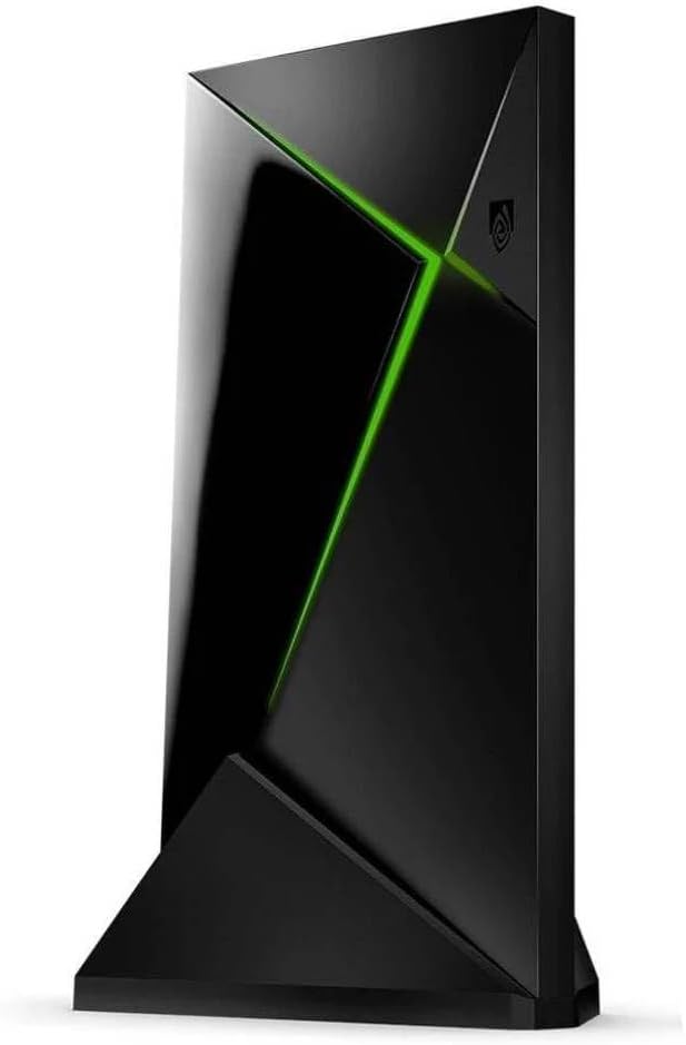 Nvidia Shield TV Pro, Procesador con Control Remoto, Chrome, Negro