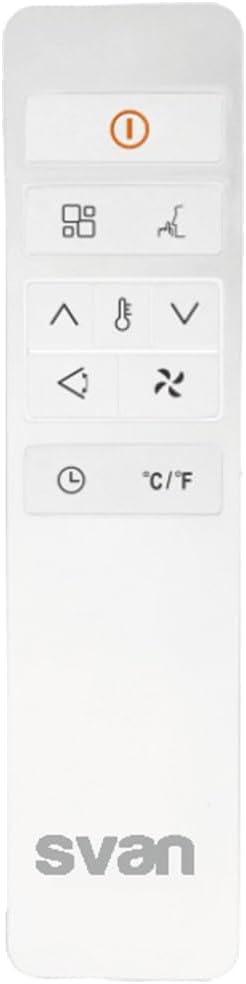 Svan Aire Acondicionado Portátil, 9000 BTU. SAAP900F. Solo frío, Display LED Táctil, Temporizador, Mando a Distancia, Kit instalación ventana incluido, Clasificación Energética A