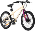 Tatra Bikes Bicicleta Infantil 20 Pulgadas, Bici para niños con Cuadro de Aluminio, 6 Cambios, Frenos de Disco, Timbre, reposapiés, reflectores