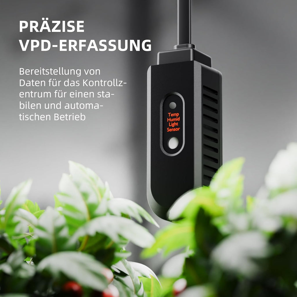 SPIDER FARMER Deshumidificador actualizado de 12 litros, deshumidificador eléctrico con cable RJ12, descongelación automática, función de temporizador de 24 horas, deshumidificador para tienda de