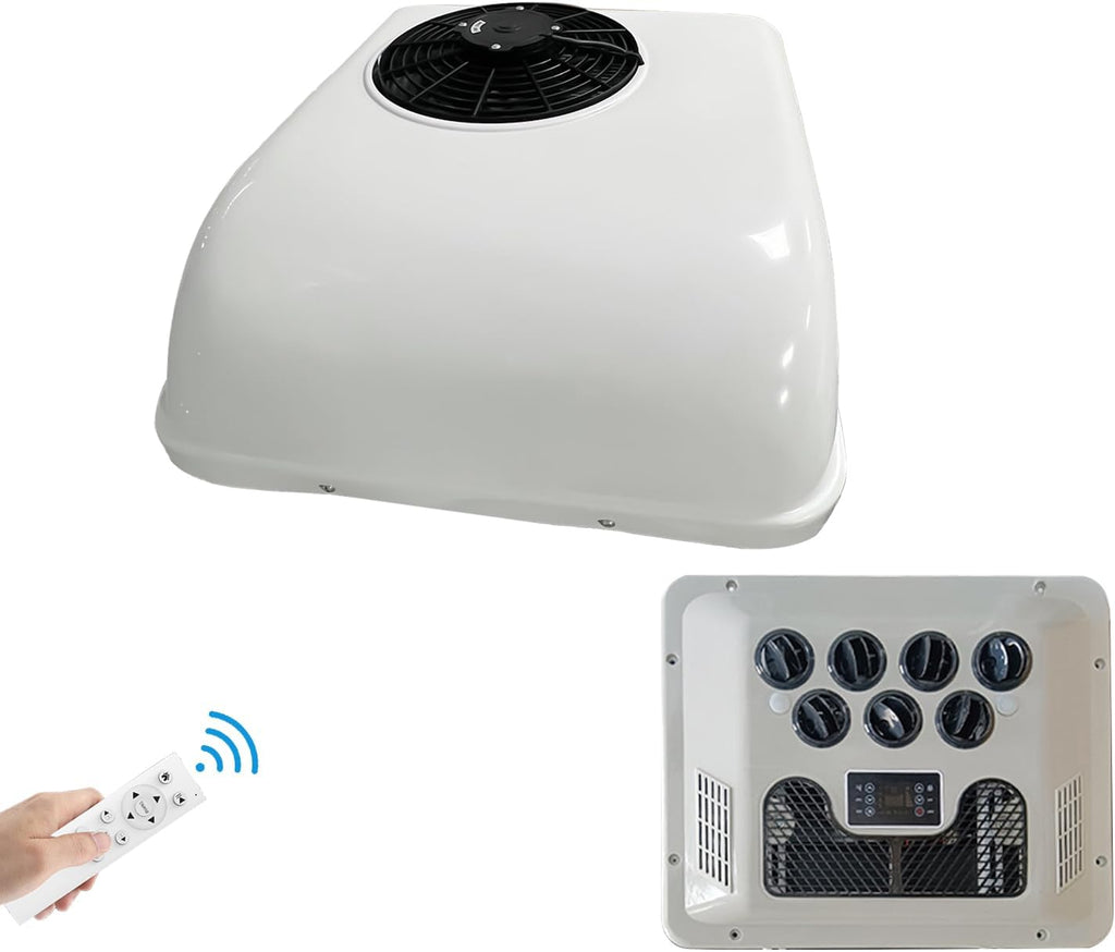 Aire Acondicionado RV 8800BTU CC 12V para camiones y autocaravanas