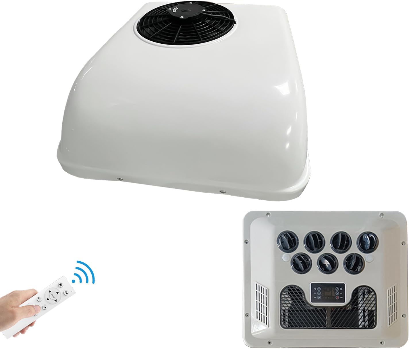 Aire Acondicionado RV 8800BTU CC 12V para camiones y autocaravanas