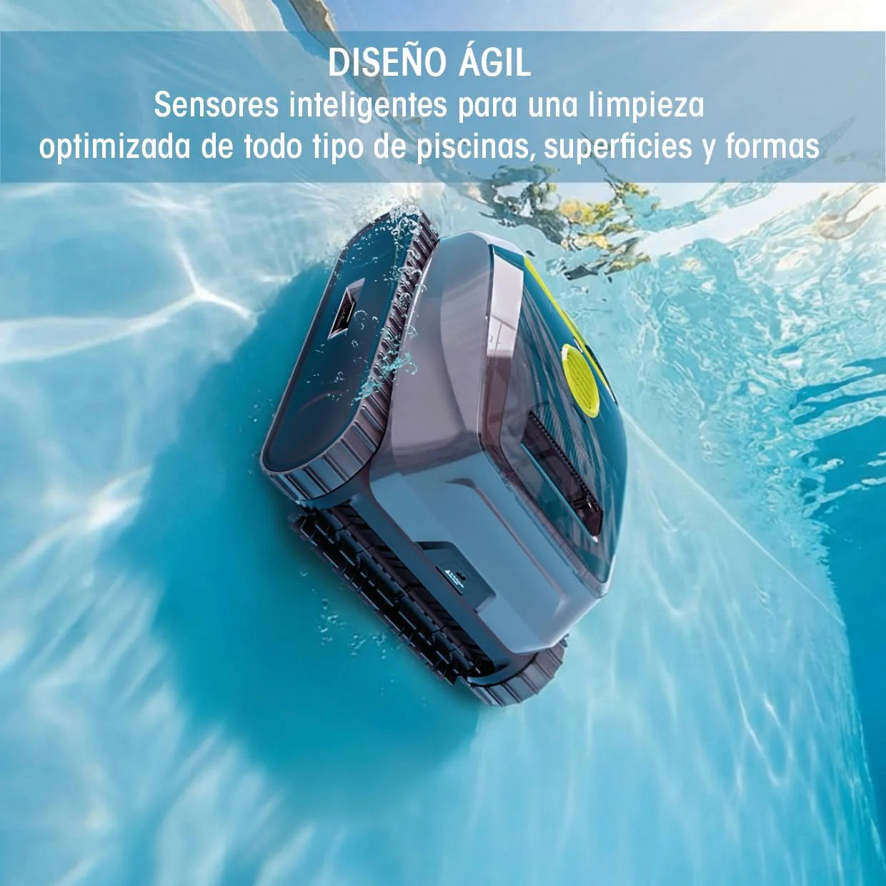 Zodiac Freedom Lite-Robot Cordless Pool Cleaner with Lithium Battery - Floor Cleaner, Walls and Water Line Cleaning - Double Filtration - Cycles Up to 3 Hours Per Charge