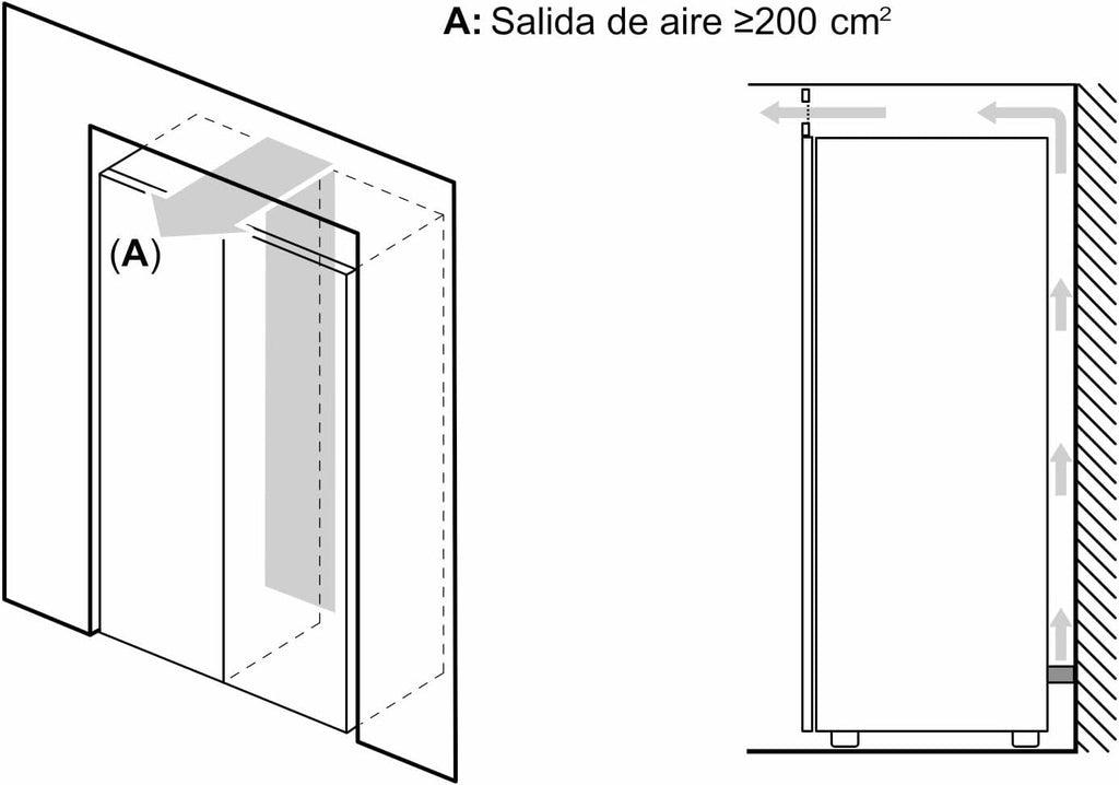 Bosch - Congelador Vertical NoFrost, Serie 4, alto 186 x ancho 60 cm, 242 L, Cajones BigBox para alimentos grandes, Sistema Multiairflow, Acero, GSN29VIEP