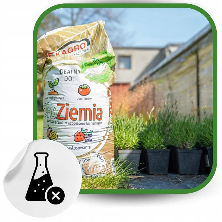 Ziemia Ogrodowa BIO Kompost 1050L do pomidorów warzyw rozsad PALETA