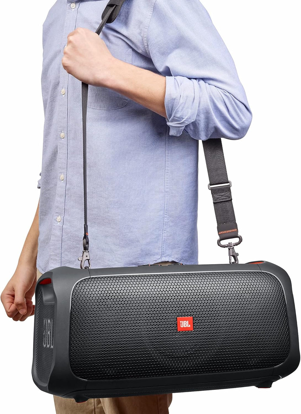 Jbl Partybox 110 JBLPARTYBOX110EU Głośnik Bluetooth, Czarny, ‎24 x 69 x 2,5 cm