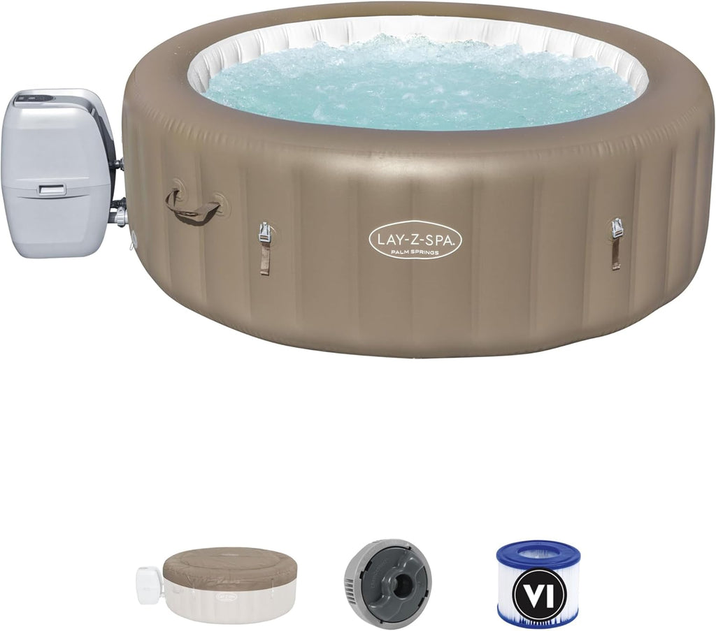 Bestway Lay-Z-SPA® 77" x 28"/1.96m x 71cm Palm Springs AirJet