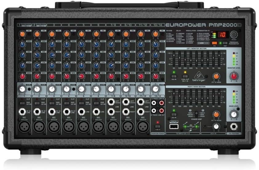 Behringer Pmp2000D - Mesa de mezclas