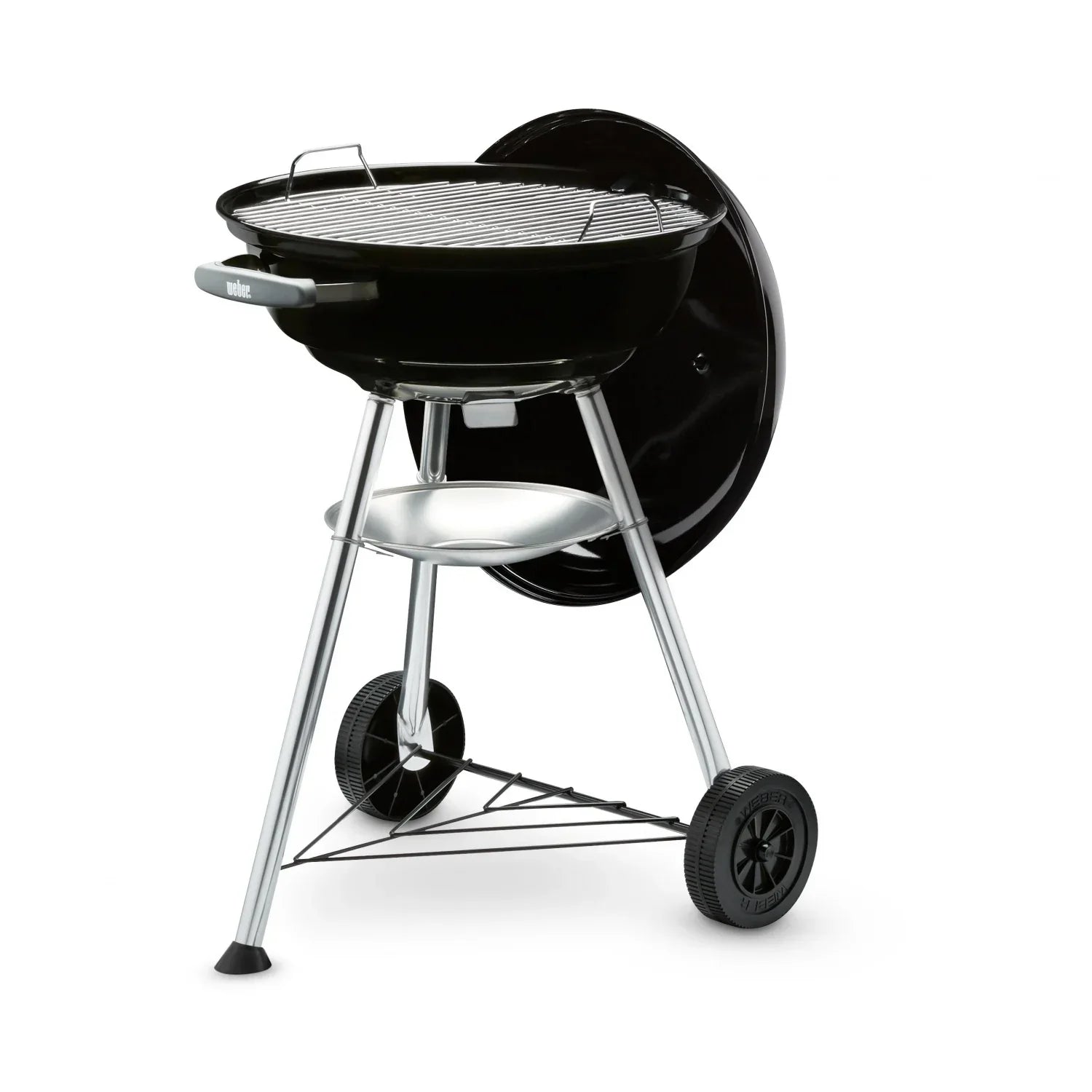 Barbacoa de Carbón Weber Compact Kettle, 47 cm + 3 Kg de briquetas