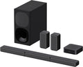 Sony HT-S40R - 5.1 Sound Bar (Home Theater System, Wireless Rear Speakers, 600W, Dolby Digital, Bluetooth, Surround Sound), Black