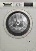 Bosch Washing Machine, Free Installation, 8 kg, Series 6, EcoSilence, Anti-Fingerprint Steel, WUU28T8XES