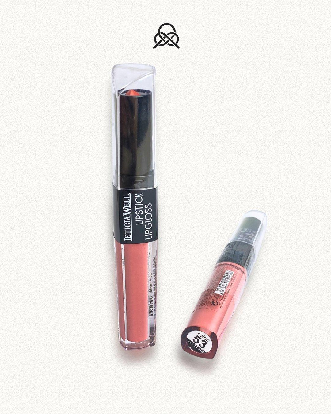 BARRA DE LABIOS + GLOSS DUO