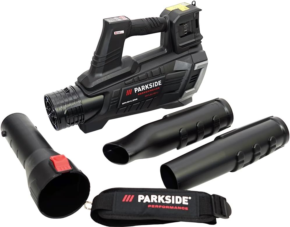 HEADNMORE® Bundle Parkside Performance PPTLBA 40 - Soplador de hojas con batería (40 V, incluye llavero)