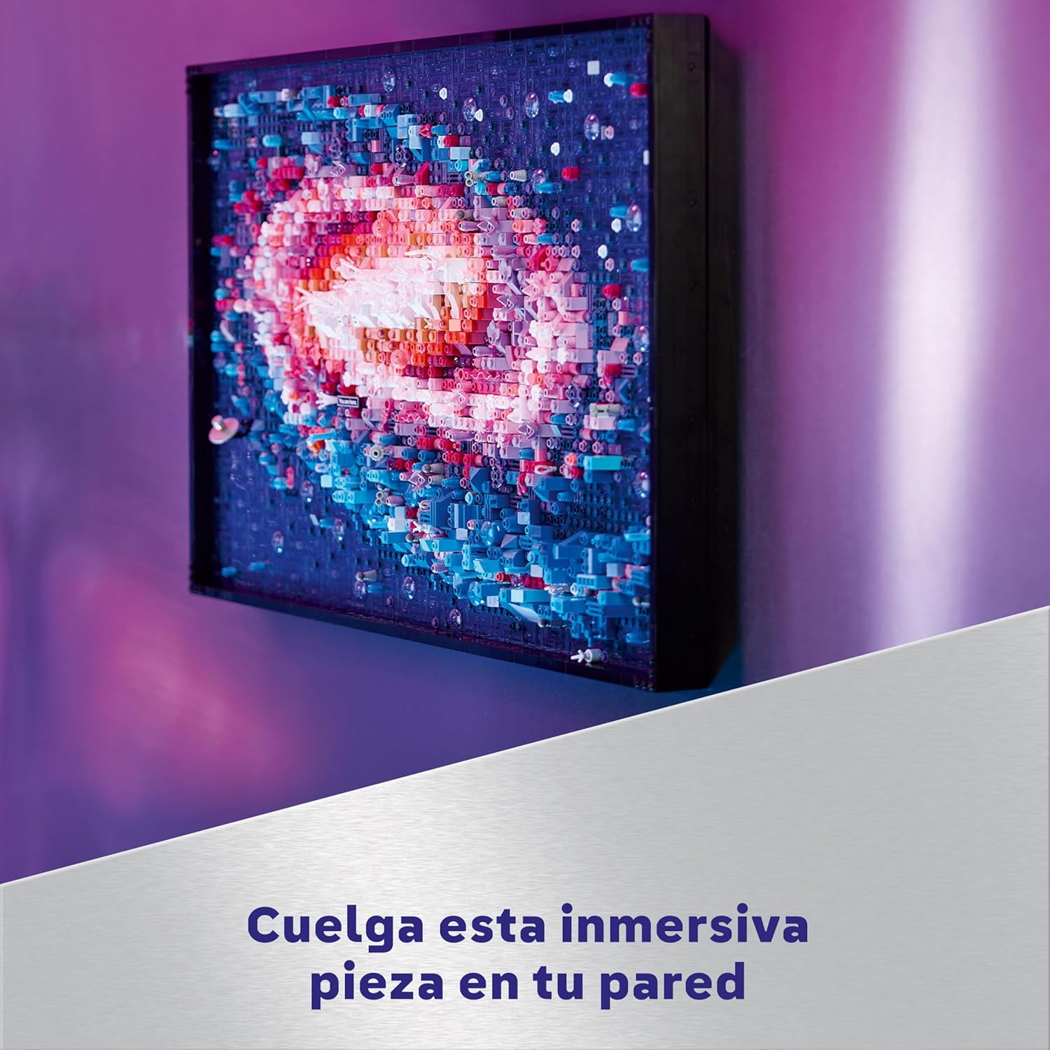 Art Galaxia Vía Láctea Arte Mural y Decoración de Pared para el Salón y Hogar, Regalo Creativo de Astronomía para Hombres y Mujeres, Maqueta para Adultos, Póster 3D 31212