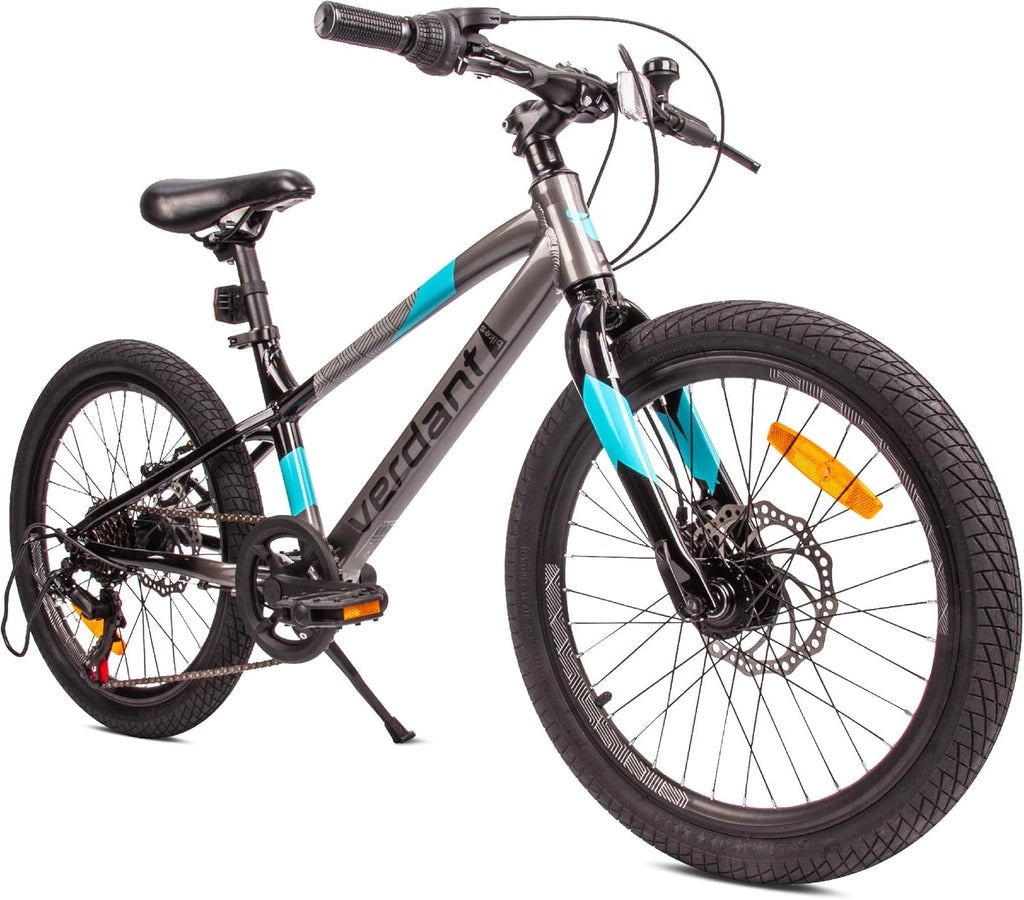 Verdant ALU Bike Bicicleta Infantil 20 Pulgadas Tamaño de Rueda a Elegir 6 velocidades Shimano Bicicleta para niños de 6 a 10 años Altura Ajustable