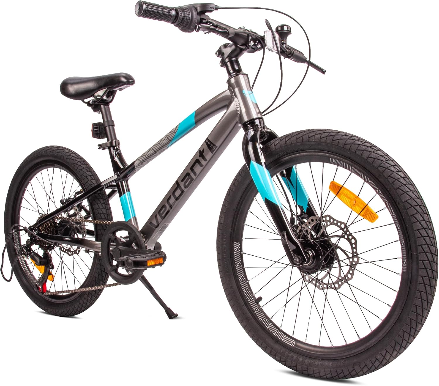Verdant ALU Bike Bicicleta Infantil 20 Pulgadas Tamaño de Rueda a Elegir 6 velocidades Shimano Bicicleta para niños de 6 a 10 años Altura Ajustable