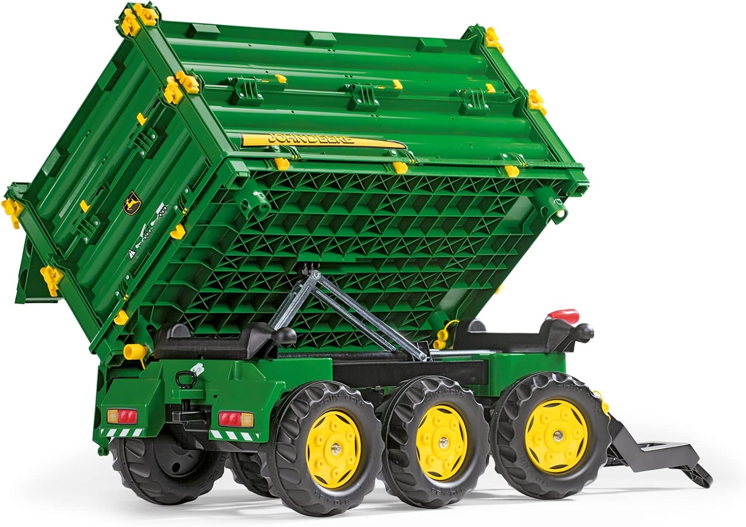 Rolly Toys 12/504/3 Rollymulti Trailer John Deere - Remolque de juguete de 3 ejes , Modelos/colores Surtidos, 1 Unidad