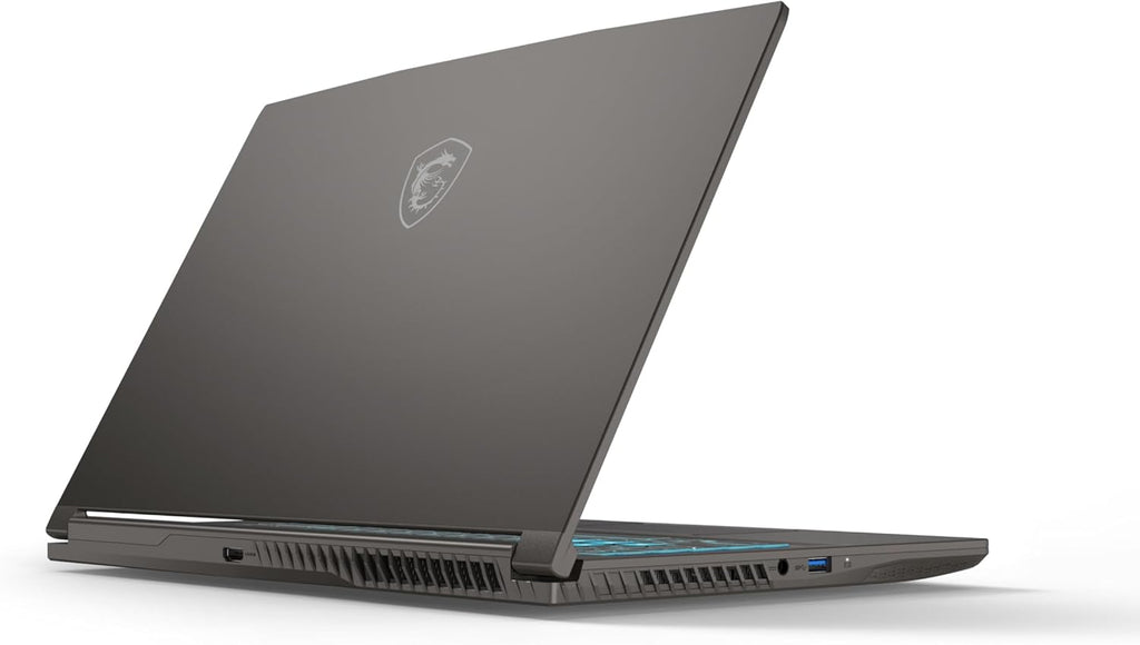 MSI Thin 15 B12UC-1842XES - Ordenador portátil de 15.6" Full HD (Intel Core i5-12450H, 16GB RAM, 512GB SSD, NVIDIA RTX 3050, Sin Sistema operativo) Color Gris - Teclado QWERTY español