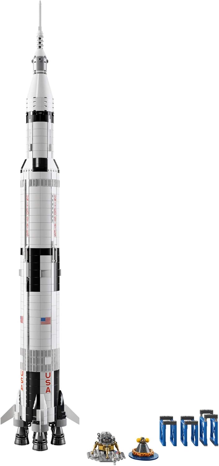 Ideas NASA Apollo Saturn V 21309 Building Kit (1969 Piece)
