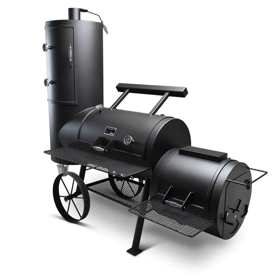 2026 Ahumador Offset Yoder Smokers 24" Durango | Multifuncional para barbacoa al aire libre