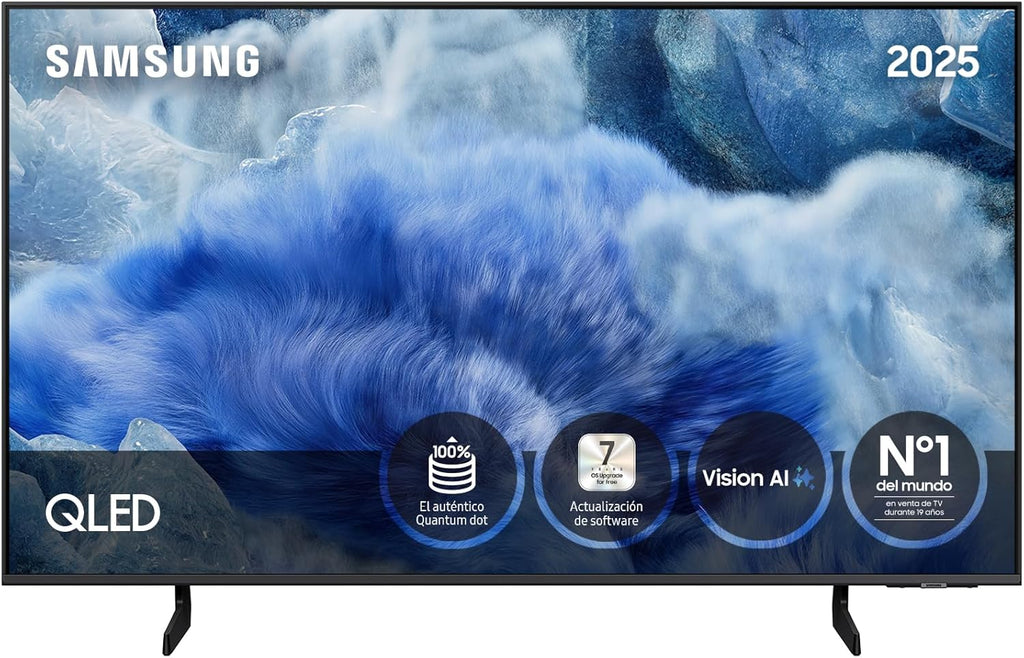 TV 43 Pulgadas QLED Q8F 4K Smart TV con Vision AI, 100% Volumen de Color con Quantum Dot, el auténtico Quantum Dot y Motion Xcelerator
