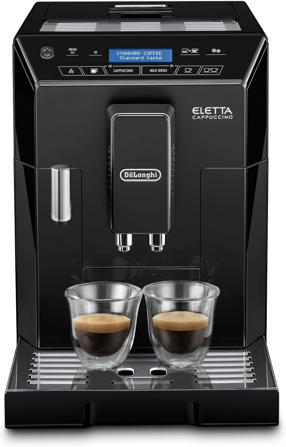 De'Longhi ECAM 44.666.B ELETTA Cappuccino, ECAM44.660.B, wysoki połysk czarny