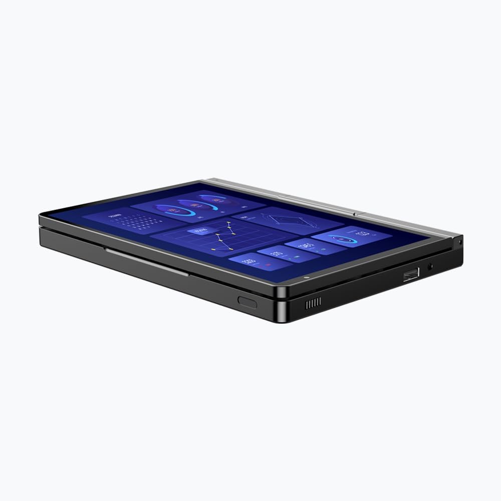 GPD Pocket 4 (8840U) Ultra Mobile PC de aluminio con Windows 11, pantalla 8.8 Ultra HD giratoria 180°, Ryzen 7 8840U, RAM 16 GB LPDDR5x, SSD NVMe 1 TB, Wi-Fi 6E, Ethernet 2.5G, Bluetooth 5.3