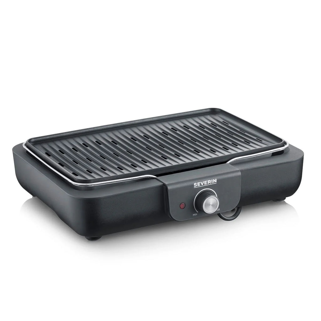 Barbacoa De Mesa Con Placa Para Asar Severin Pg 8556 - 2300 W Negro