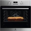 Electrolux Multifunction Oven EOF6P54TX, 72 L, Grill Function, 1000W, SurroundCook Technology, Pyrolytic Cleaning, LED Display, Retractable Controls, Telescopic Rails, Inox, Made in DE