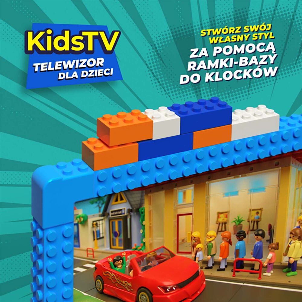 Telewizor dla dzieci 32” KIVI KidsTV, LED, Full HD, niebieski