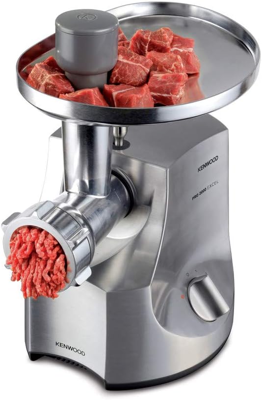 Kenwood Mg700 Maszynka do Mięsa, Srebrny