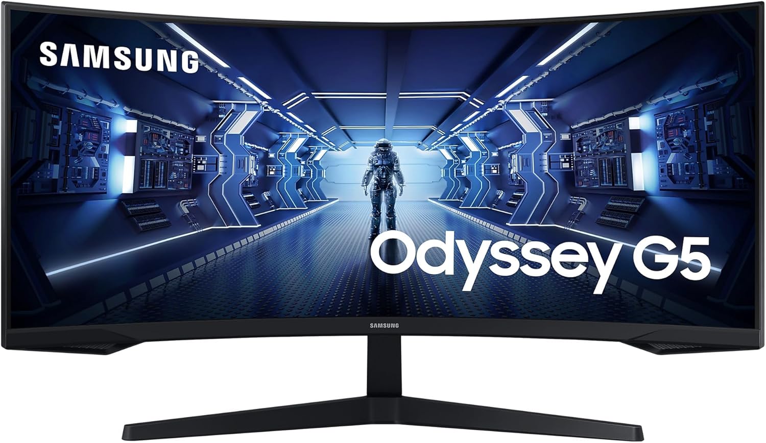 Samsung Lc34G55Twwpxen LC34G55TWWPXEN Monitor, Czarny, 34"