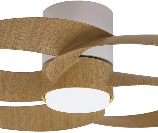 Ventilador de techo Rose madera LED 24W