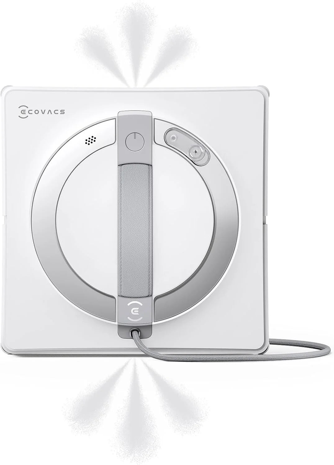 ECOVACS Winbot W2 Pro Omni Robot Glass Cleaner with Multifunction Station, Charging During Operation, Triple Nozzle Water Sprayer, 12 Level Protection