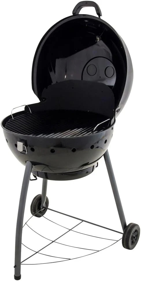 Char-Broil Kettleman Charcoal Barbecue - Kettle Charcoal Grill, TRU-Infrared Technology, Removable Ash Tray - Optimal for Outdoor, Garden & Patio Cooking