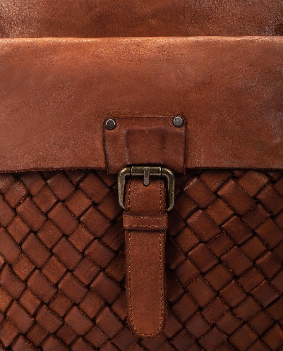 Pikolinos Mochilas en Cuero FAURA para Señora Color COGNAC