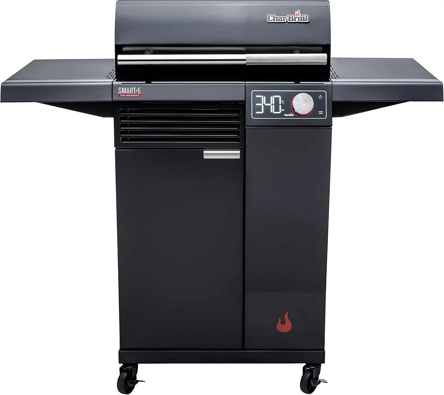 Char-Broil SMART-E Electric Barbecue with E-POWER 90-370°C, Precise Temperature Control, Cleaning Function – Optimal for Outdoor Cooking, Garden and Patio