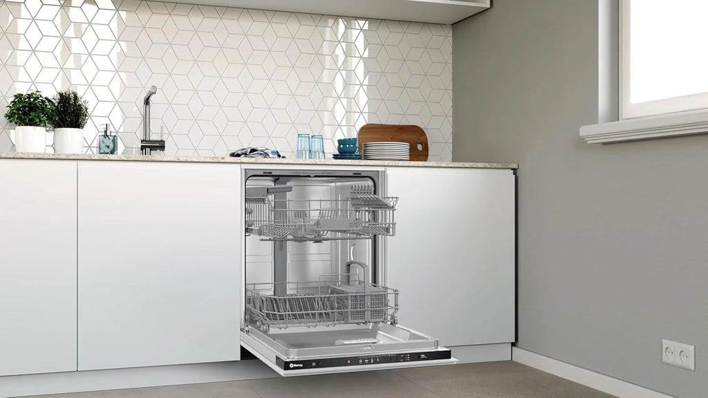 Balay Built-in Dishwasher, 12 Service, 60 cm Width, Half Load, Fast Program, Quiet, 3VF304NP