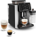 Krups Sensation C50, Superautomatic coffee maker, Power 1450W, Easy use, 5 types of drinks, Easy maintenance, Light alerts, Convenient cleaning, Custom settings, Steam nozzle, EA9108