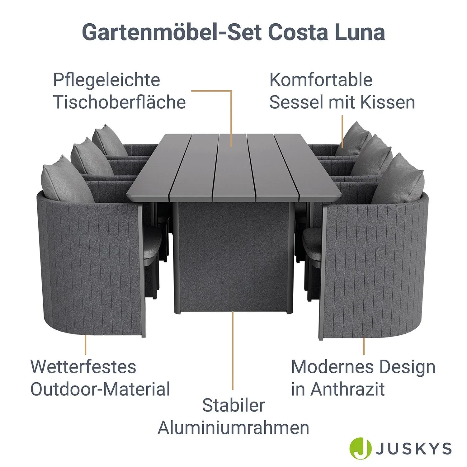 2026 Conjunto de jardín Costa Luna