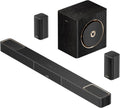 ULTIMEA 5.1.2ch Soundbar with Dolby Atmos, Up-Firing Upper Speakers, Wireless Subwoofer and 2 Rear, 460W, HDMI eARC, BT 5.4, Skywave F40 Boom Home Theater System