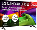 LG 43UA73006LA - TV 43", UHD 4K, WebOS 25, Ultimate IA, HDR10 Pro, Super Upscaling, Dolby Digital Plus, Google Assistant, Black